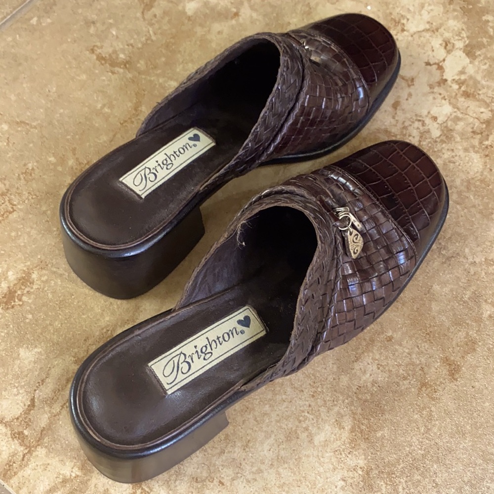Brighton size 6.5 slip ons. Excellent condition.